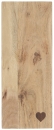 Servierbrett mit Herz, Akazienholz, 35 x 14 cm